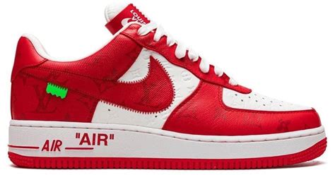 nike air force 1 x louis vuitton red|louis vuitton x virgil abloh.